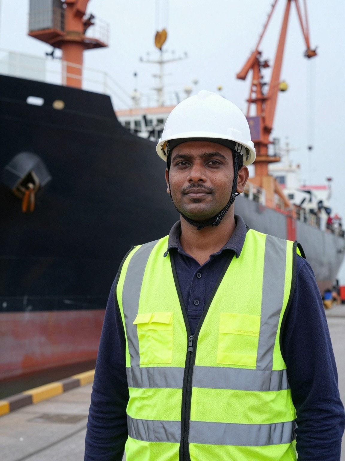 Baltic shipyards: Welders, fitters, blasters, rope access